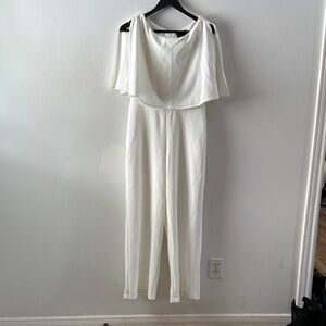 Connected Apparel Off White Jumpsuit